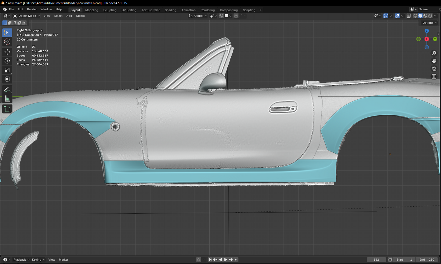 MX-5 NB Side Skirts